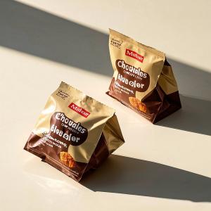 ​Retail-Ready T Coffee Pouches - Tamper-Evident Seal & Transparent Window Design