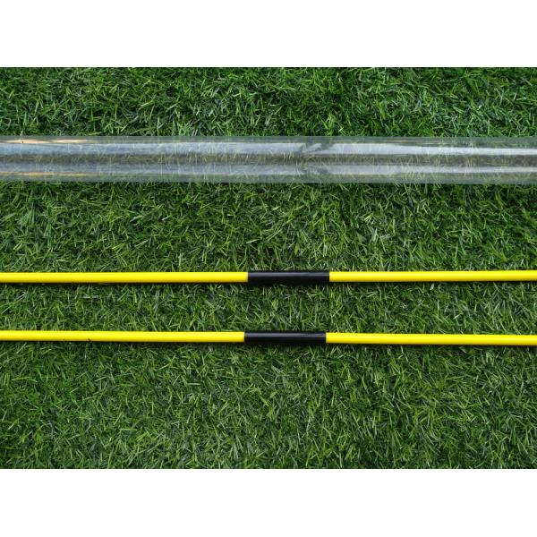 folded golf alignment stick , folding golf alignment sticks , two-double golf training aid