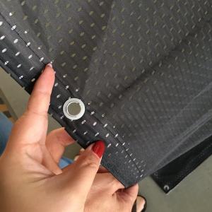 Waterproof Fence Mesh Banners , Construction Mesh Banners Eco Friendly UV