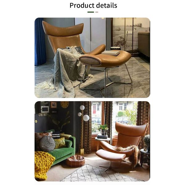 Modern Fabric Velvet Upholstered Lounge Chaise Luxury Portable Restaurant Leisure Accent Chair Elegant Comfortable