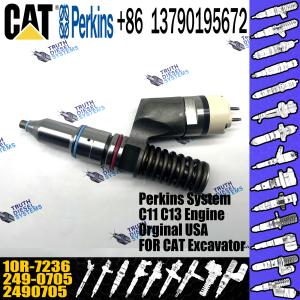 High Quality New Diesel Fuel Common Rail Injector 2490705 10R7236 249-0705 10R