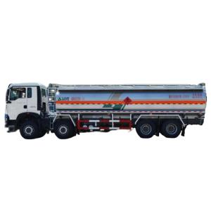 SINOTRUK HOWO TX Fuel Oil Tank Truck 350HP 8X4 Fuel Oil Delivery Truck