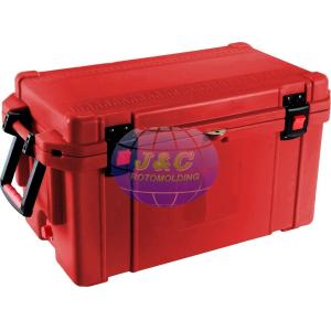 Rotational Molded Cooler Boxes Made By Aluminum Block And CNC Processing