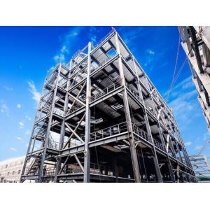 Q355B Prefabricated Multi Storey Building Bolt Connection Light Steel Frame