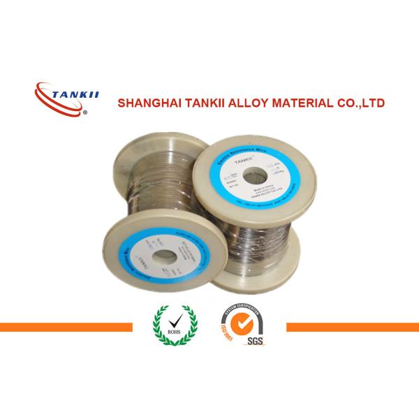 Silver Colour Flat Heat Resistant Flat Wire Bare Type 0cr13al4 Fecral Alloy