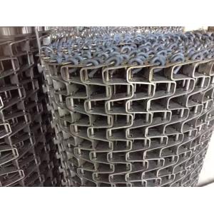 Glavanized Iron Flat Wire Mesh Belt Smooth Surface For Product Sorting System