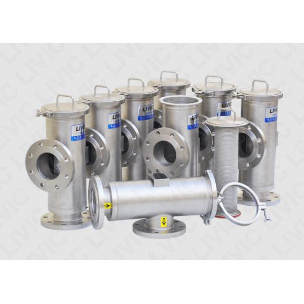 Buy Industrial Stainless Steel Basket Strainer With Custom Made Design Pressure at wholesale prices