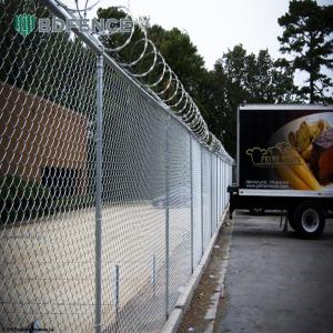 Chain Link Temporary Fencing Systems Easy Installation Yard Fence with
