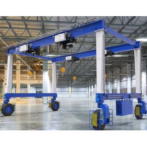 Quality Multifunctional Tyre Mounted Gantry Crane Rotating Lifting Moving for sale