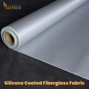 Thermal Insulation Silicone Coated Fiber Glass Fabrics Cloth