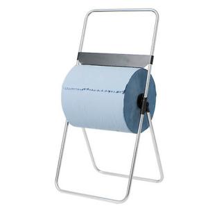 Industrial Steel Stand Alone Toilet Paper Dispenser Equipped With Serrated