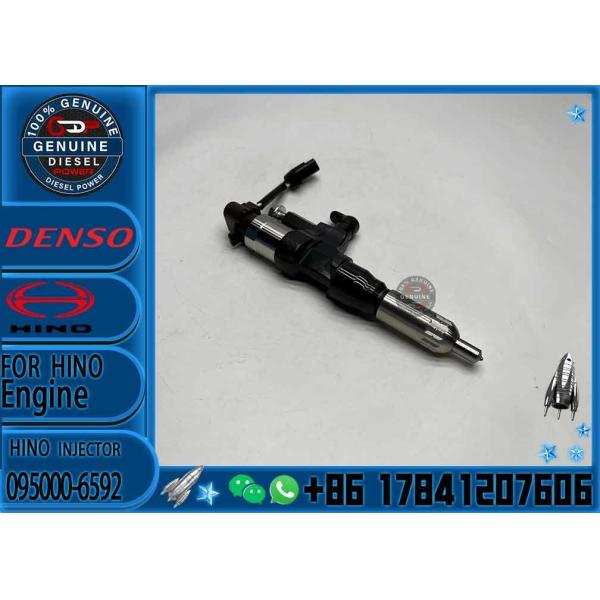 Fuel Injector Assy 095000-6592 Fuel Oil Pump Injector 23670-E0010 For Denso 095000-5273 095000-5280 095000-5283
