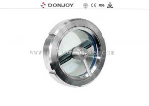 China Waterproof Sanitary Design Stainless Steel Sight Glass / Flanged Sight Glass on sale