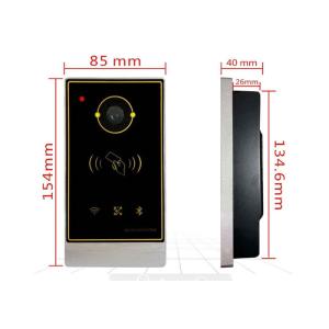 QR Code Door Lock Access Control System Digital With Image Sensor 752X480 COMS