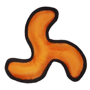 Triangular Nylon Flyer Dog Tough Chew Toys Withstand Long Hours Vigorous Play