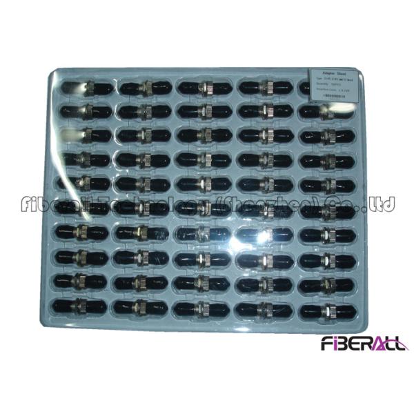 Small ST To ST Fiber Coupler For SX Singlemode / Multimode Fiber Connection