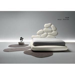 modern America style unique fabric bed furniture
