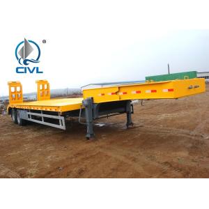 Hydraulic Cylinder CIMC CIVL 60t Low Bed Semi Trailer