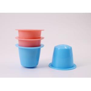 Quality 27.5mm Refillable plastic Coffee Capsule Logo Print for sale