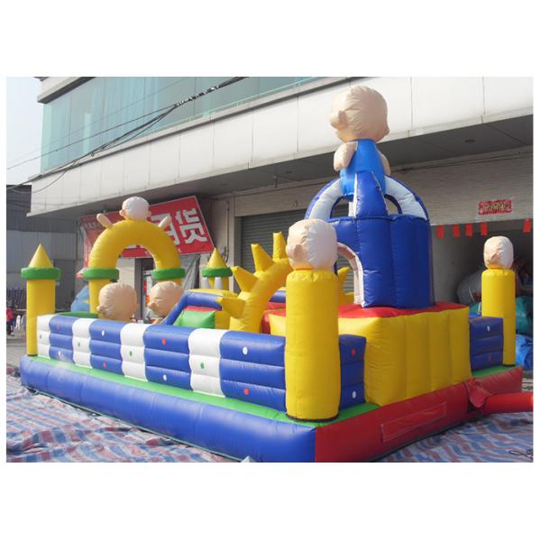 CE Certificate Durable Inflatable Amusement Park With Bouncy House For Party