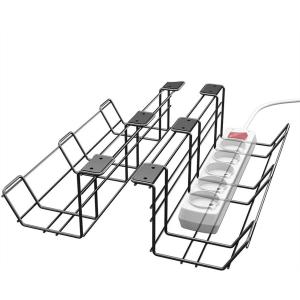 Electric Office Furniture Cable Management Tray with Raceway and Solid Power