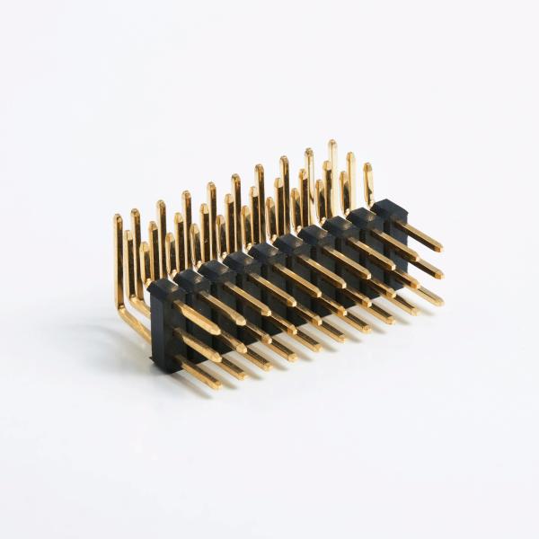 Buy Gold Plated 2.0mm Board To Board Header Connector 3 - 120 Pin PCB Male Pin Connector at wholesale prices