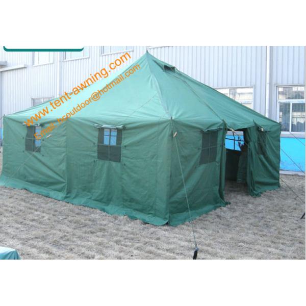 UV Resistance Military Canvas Tents Pole-style Galvanized Steel Waterproof