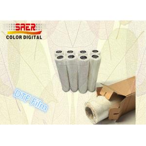 Transparent PET DTF Transfer Film Roll 60cm For Textiles