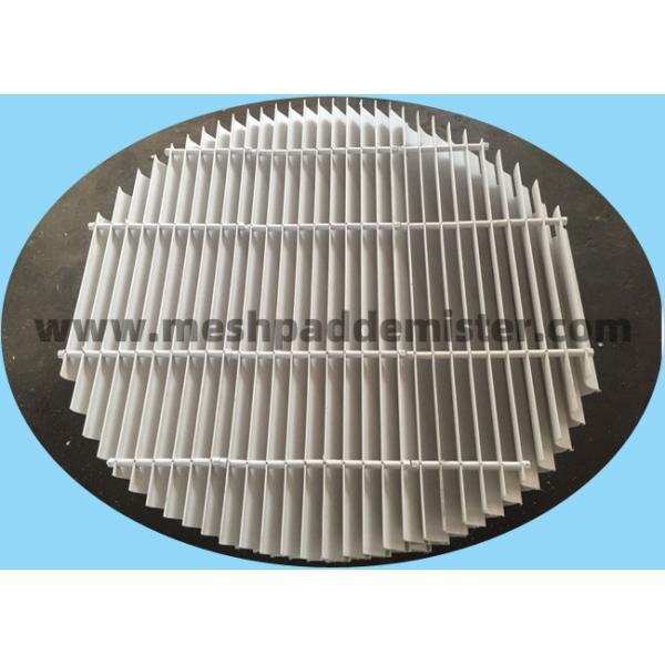 Buy Polypropylene 20mm Vane Distance Chevron Plate Mist Eliminator at wholesale prices