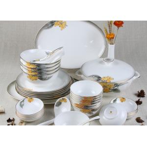 Quality 45pc Bone China Dinnerware Set for sale