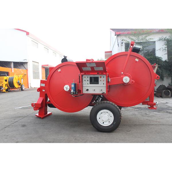TY90TP 118kw(158hp) Hydraulic Puller Tensioner For Pulling / Tensioning Conductor