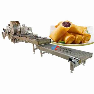 Yucheng Automatic Lumpia Wrapper Machine 45 Kw Commercial Spring Roll Maker