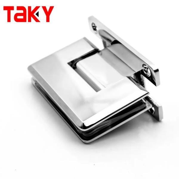 90 Degree Stainless Steel Polishing Soft Close Shower Screen Glass Door Hinges