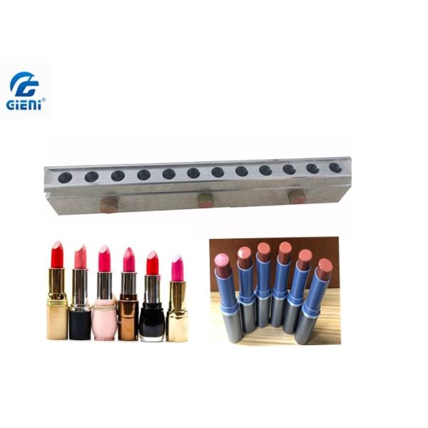 Aluminium 96 Cavities Manual Metal Lipstick Mold For Color Cosmetic Filling Machine