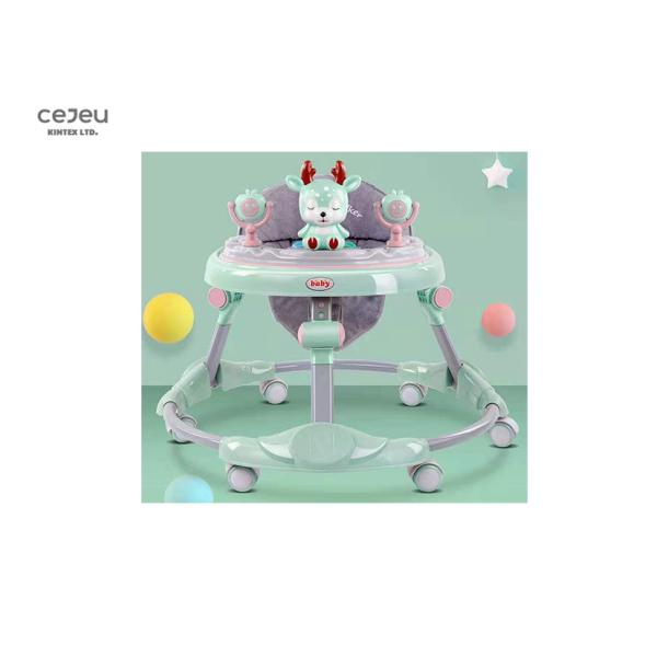 Buy 6 Wheels Baby Foldable Walker 18.5KG at wholesale prices