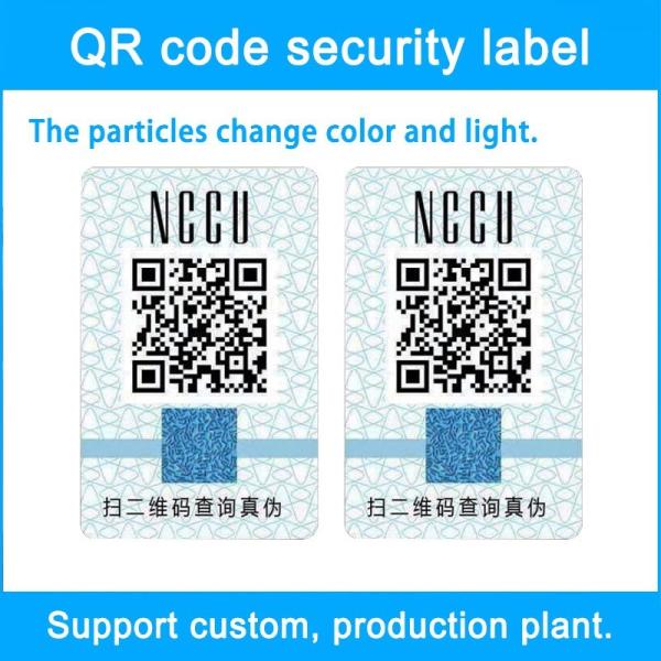 Buy Oilproof Anti Counterfeiting Label With Offset / Silk Screen / Digital Printing at wholesale prices