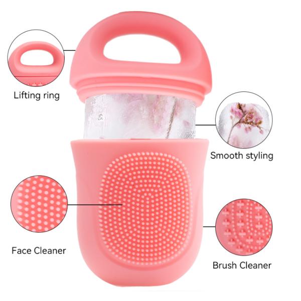 Stocked Ice Face Roller Cube Roller For Face Oil Absorbing Roller Face Cleaning Brush