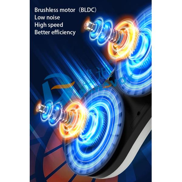 Oval 72W 4 In 1 Automatic Window Cleaner Ultrasonic Water Spray Remote Window Cleaner