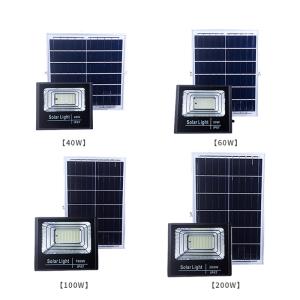 Remote Control 60W Solar Powered House Lights 12000mAh Plastic Housing