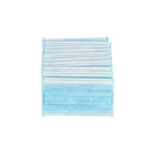 Light Blue Earloop Face Mask Personal Protection With Durable Ear Loops