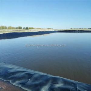 Double Smooth HDPE Waterproofing Plastic Geomembrane Sheet for Aquaculture Fish