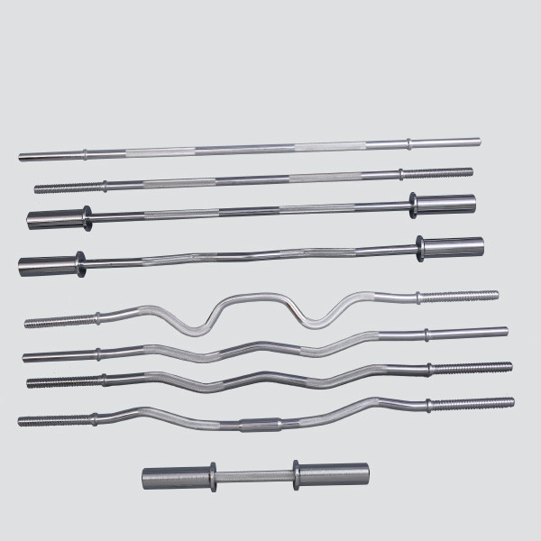 Buy 2.2m Free Weight Exercise Equipment Loading 34.5cm Gym Barbell Bar at wholesale prices