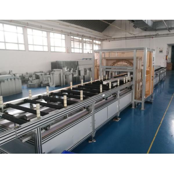 Buy Automatic Busbar Packing Machine Sandwich Busway Wrapping Line 100mm 650mm at wholesale prices