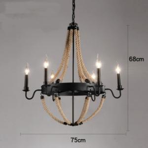 JYLIGHTING American Retro Industrial Style Pendant Light Chandelier bar