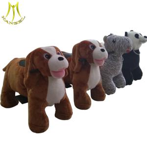 China Hansel birthday games electric ride on stuffed animals for kids on sale