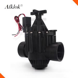 China 200P Plastic Underwater Solenoid Valve NBR Seal For Irrigation on sale