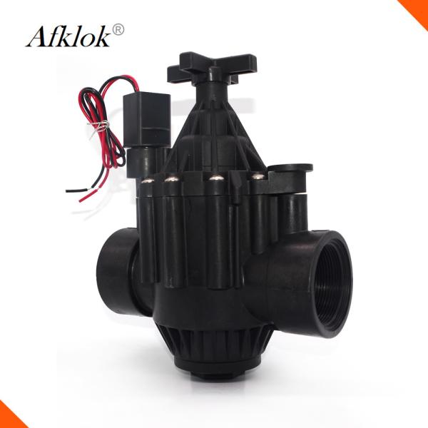 Buy 200P Plastic Underwater Solenoid Valve NBR Seal For Irrigation at wholesale prices