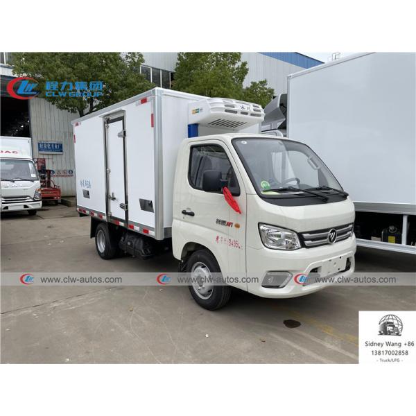 Buy Foton Xiangling M1 LHD Gasoline Refrigerated Van Truck at wholesale prices