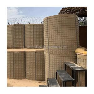 Easily Assembled Bastion Welded Gabion Wall for Strong Defensive Barrier