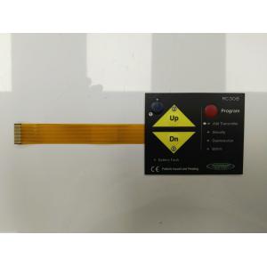 Quality FPC Tactile Membrane Switch Panel With LED Light For Medical Call System for sale